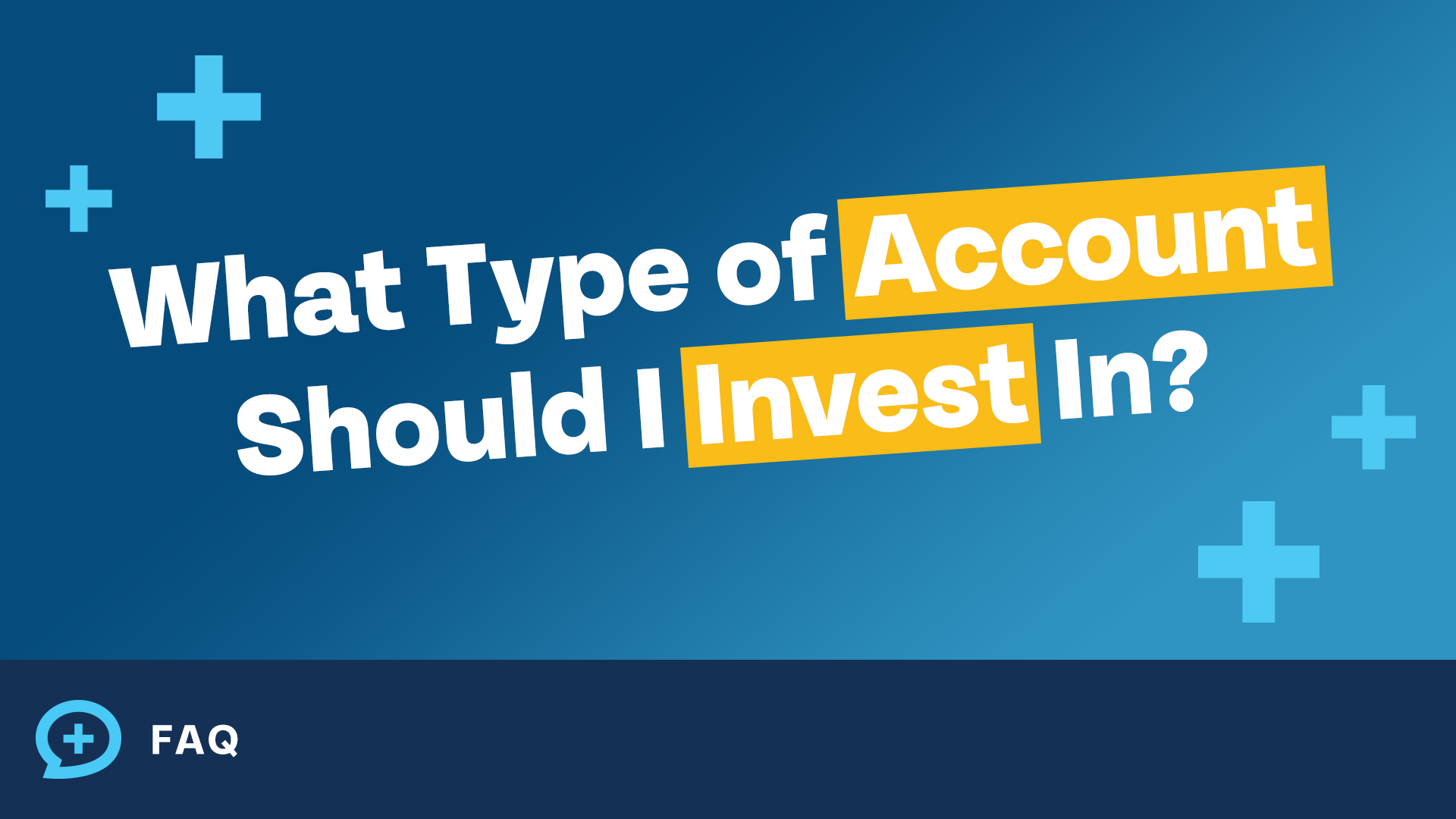 HOW DO YOU INVEST ACROSS DIFFERENT ACCOUNT TYPES?